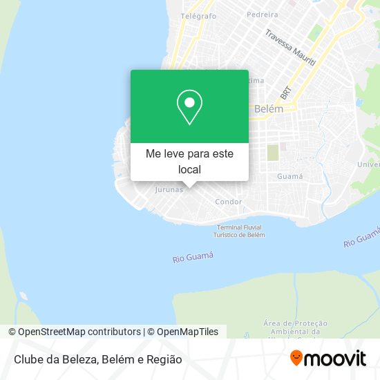 Clube da Beleza mapa