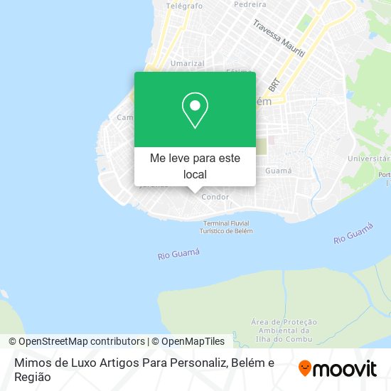 Mimos de Luxo Artigos Para Personaliz mapa