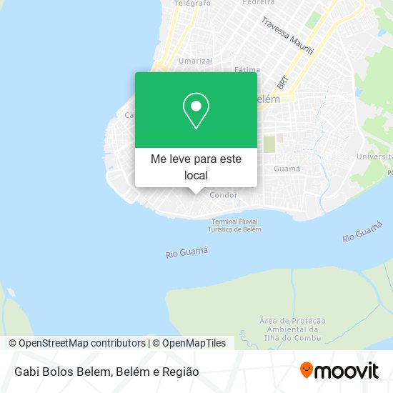 Gabi Bolos Belem mapa