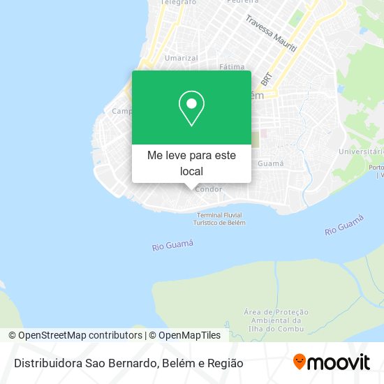 Distribuidora Sao Bernardo mapa