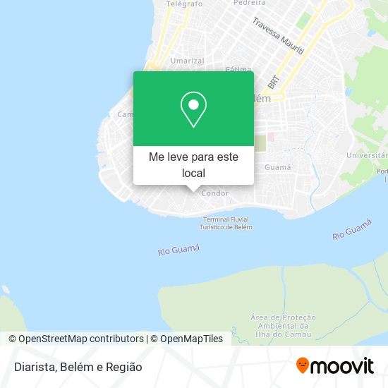 Diarista mapa
