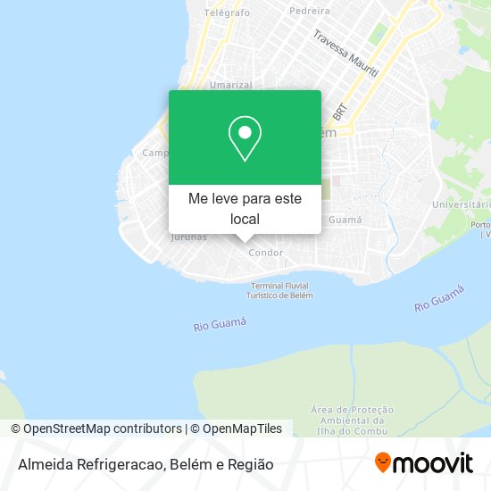 Almeida Refrigeracao mapa