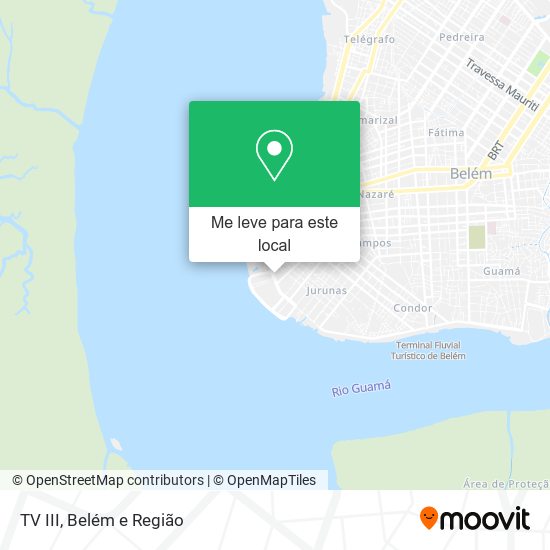 TV III mapa