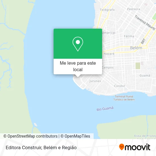 Editora Construir mapa