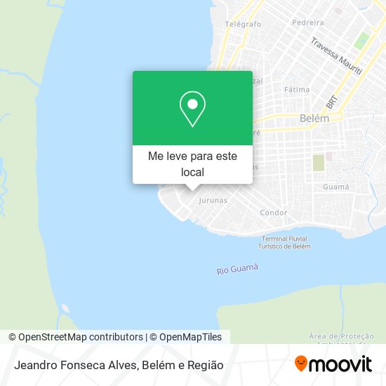 Jeandro Fonseca Alves mapa