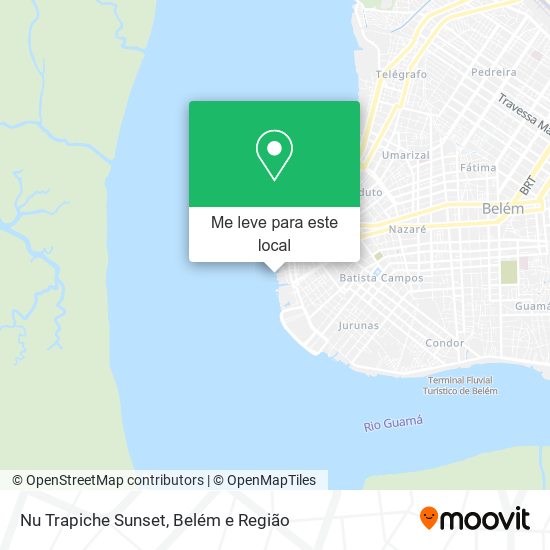 Nu Trapiche Sunset mapa