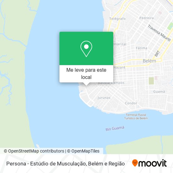 Persona - Estúdio de Musculação mapa