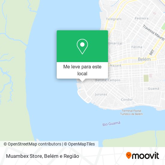 Muambex Store mapa