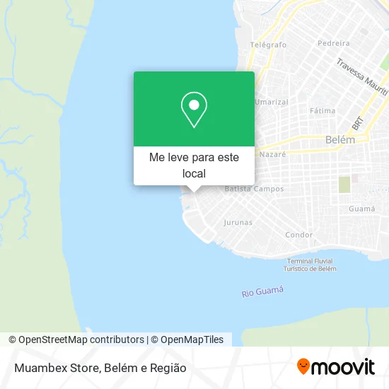 Muambex Store mapa