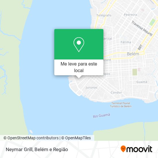 Neymar Grill mapa