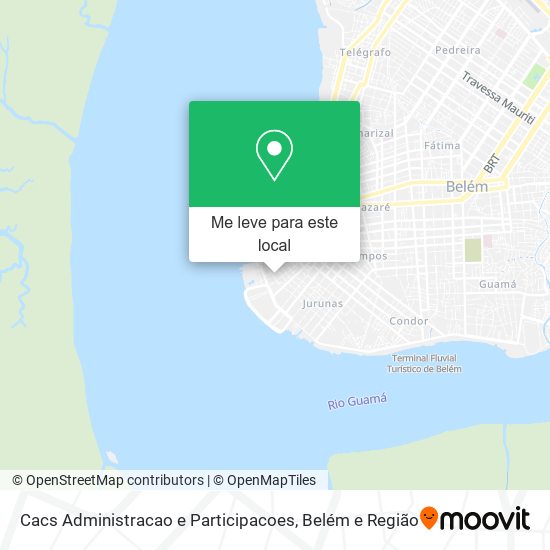 Cacs Administracao e Participacoes mapa