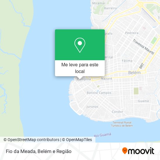 Fio da Meada mapa