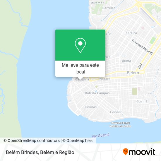 Belém Brindes mapa