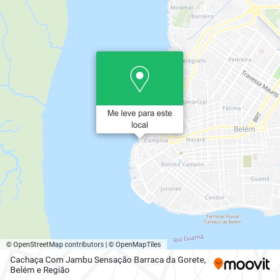 Cachaça Com Jambu Sensação Barraca da Gorete mapa
