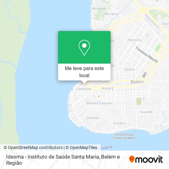 Idesma - Instituto de Saúde Santa Maria mapa