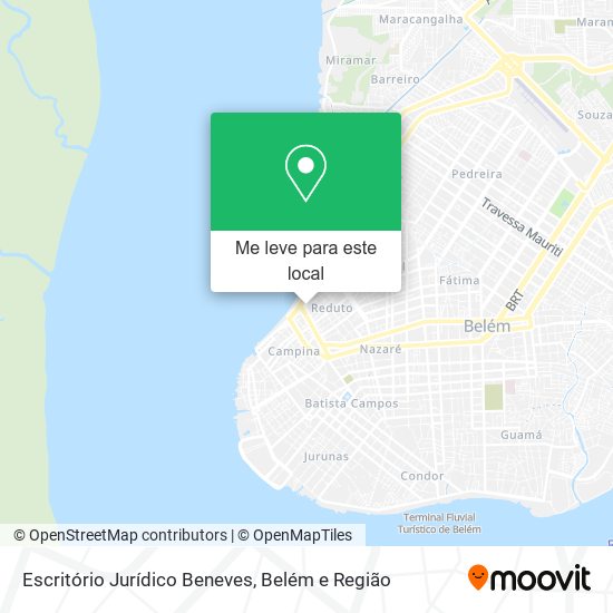 Escritório Jurídico Beneves mapa