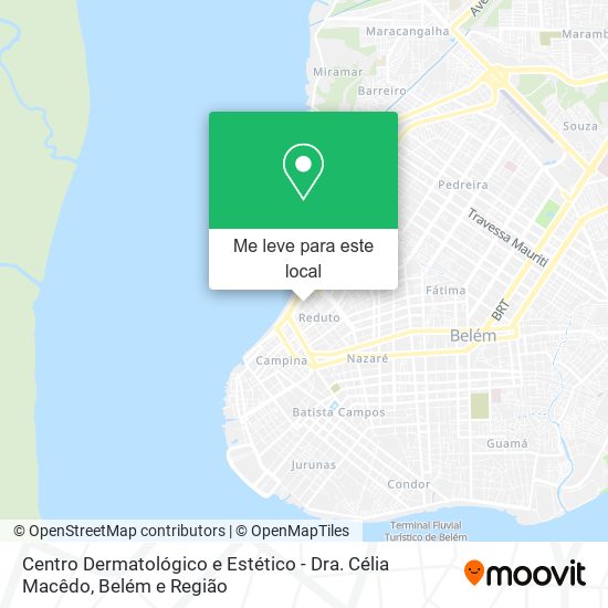 Centro Dermatológico e Estético - Dra. Célia Macêdo mapa