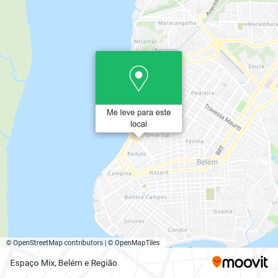 Espaço Mix mapa