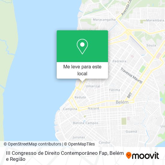 III Congresso de Direito Contemporâneo Fap mapa