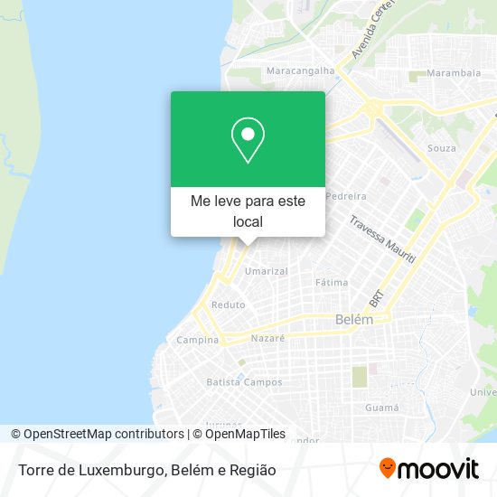 Torre de Luxemburgo mapa
