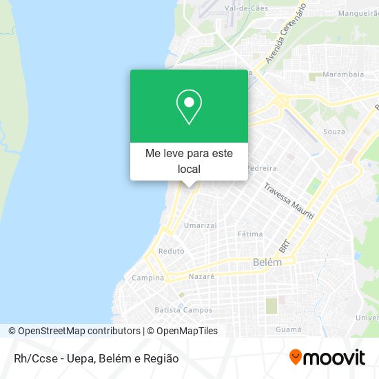 Rh/Ccse - Uepa mapa