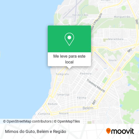 Mimos do Guto mapa