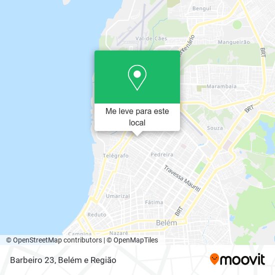 Barbeiro 23 mapa