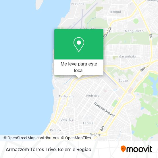 Armazzem Torres Trive mapa