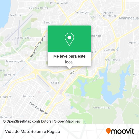 Vida de Mãe mapa