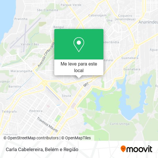 Carla Cabelereira mapa