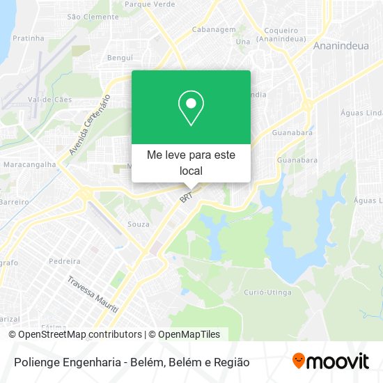 Polienge Engenharia - Belém mapa