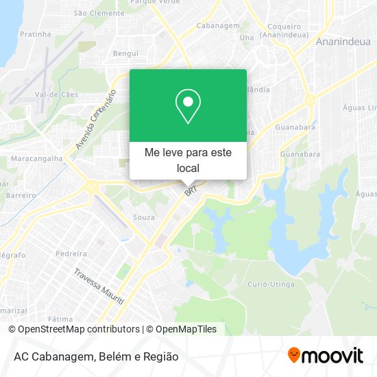 AC Cabanagem mapa
