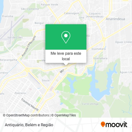 Antiquário mapa