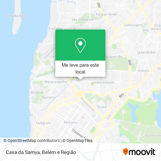 Casa da Samya mapa