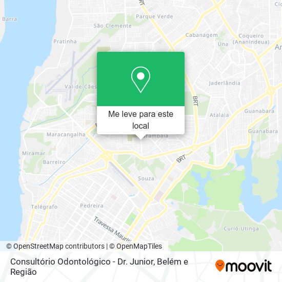 Consultório Odontológico - Dr. Junior mapa