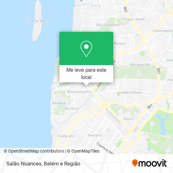 Salão Nuances mapa
