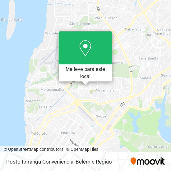 Posto Ipiranga Conveniência mapa