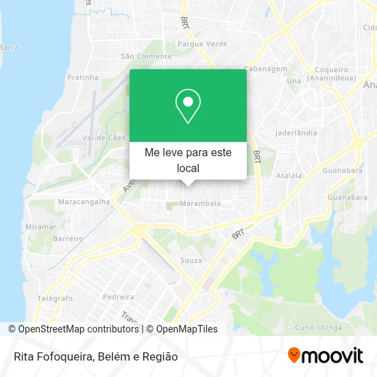 Rita Fofoqueira mapa