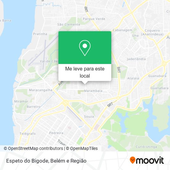 Espeto do Bigode mapa
