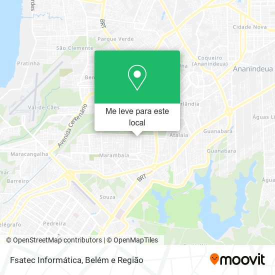 Fsatec Informática mapa