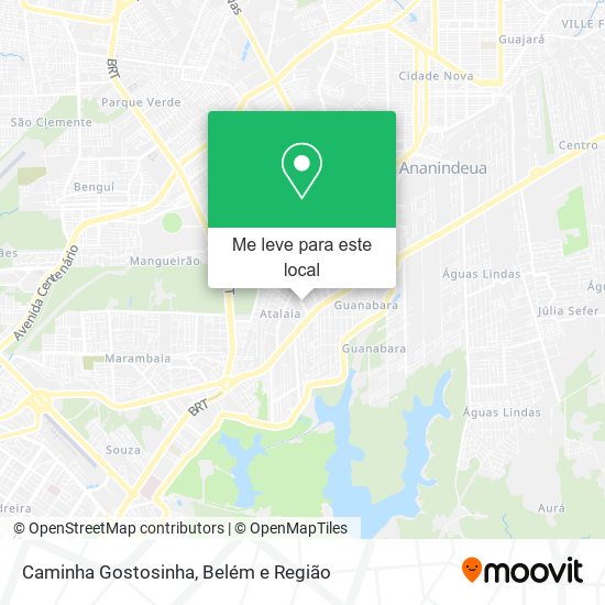 Caminha Gostosinha mapa