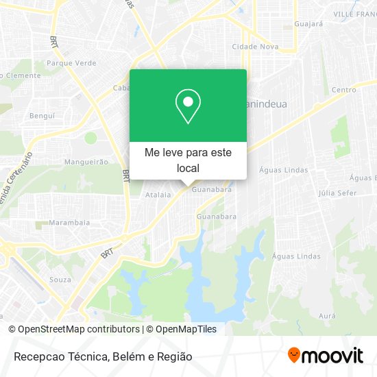 Recepcao Técnica mapa