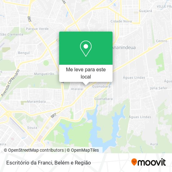 Escritório da Franci mapa