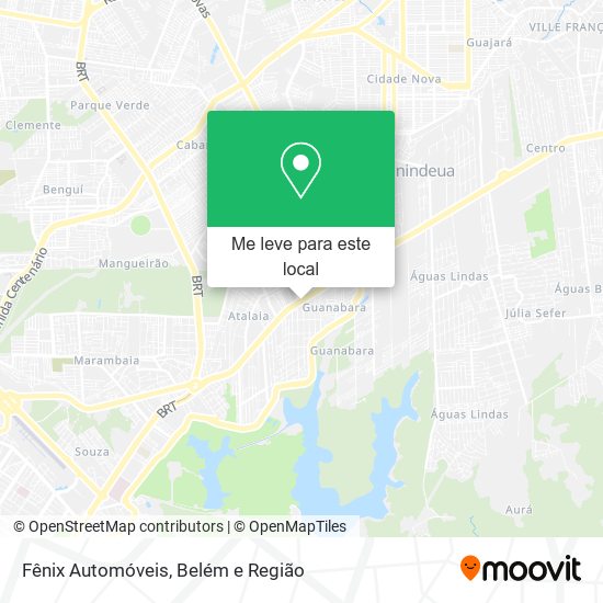 Fênix Automóveis mapa