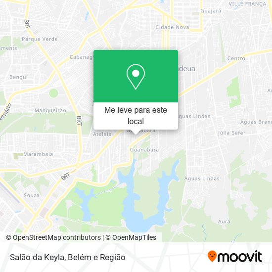 Salão da Keyla mapa