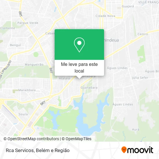 Rca Servicos mapa