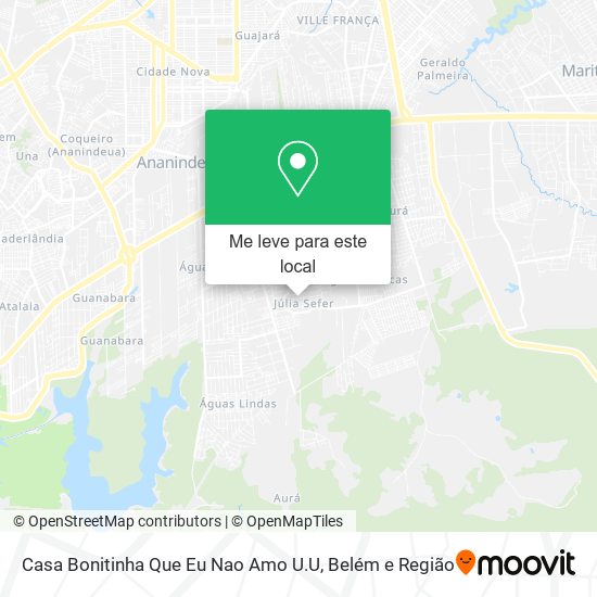 Casa Bonitinha Que Eu Nao Amo U.U mapa