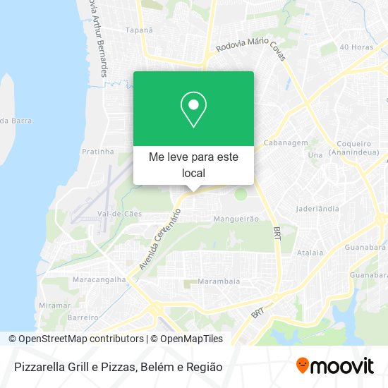 Pizzarella Grill e Pizzas mapa