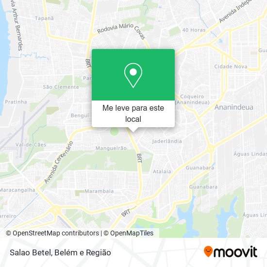 Salao Betel mapa