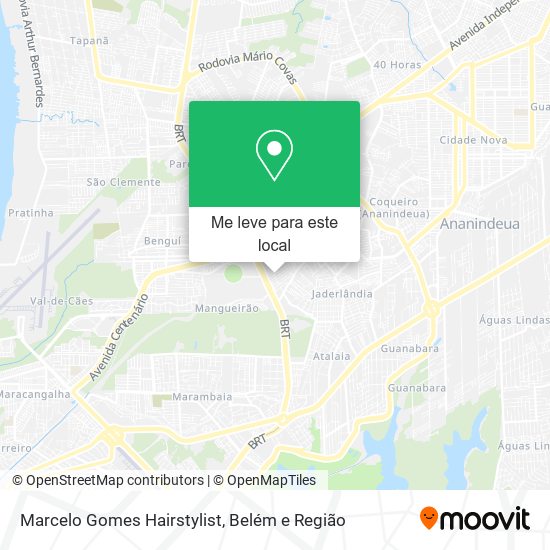 Marcelo Gomes Hairstylist mapa